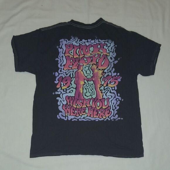 Pink Floyd 2024 "Wish You Were Here" Black Graphic Tee - Picture 5 of 7